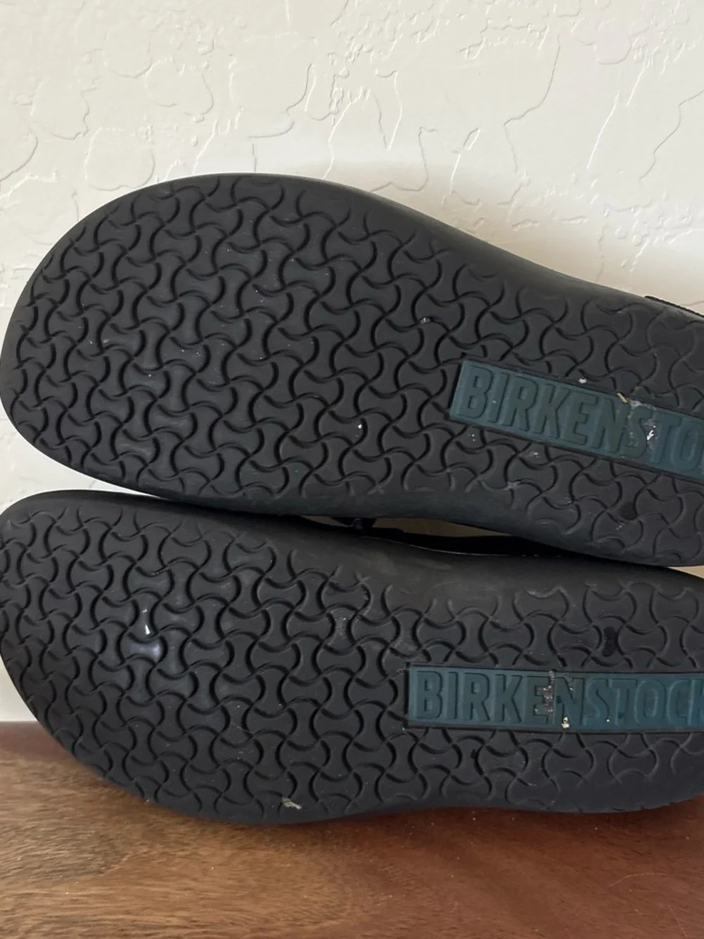 Birkenstock Iona Black Leather Mary Jane Loafers Womens EU38  US 7.5 German